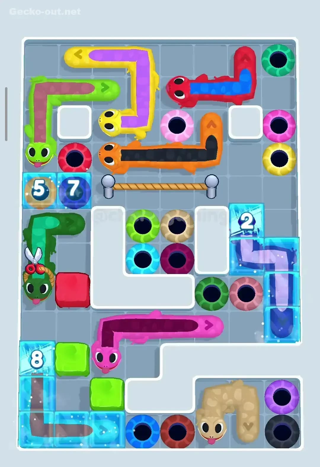 Gecko Out Level 190 Screenshot