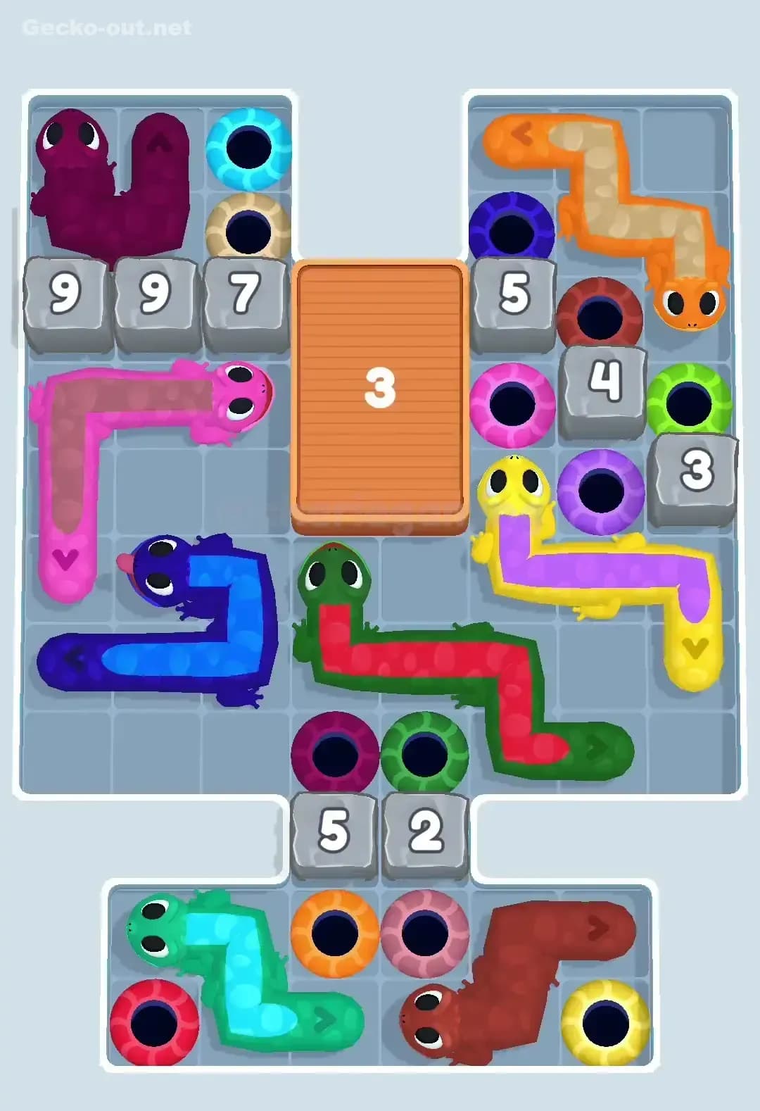 Gecko Out Level 188 Screenshot