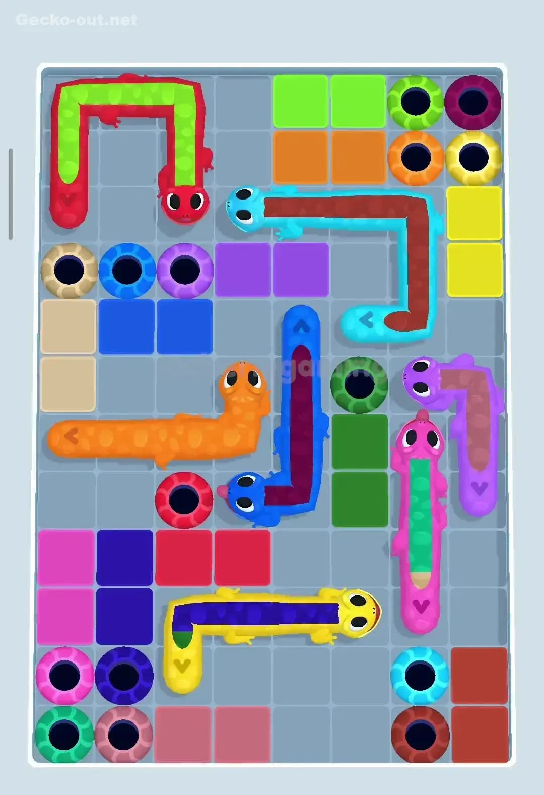 Gecko Out Level 186 Screenshot