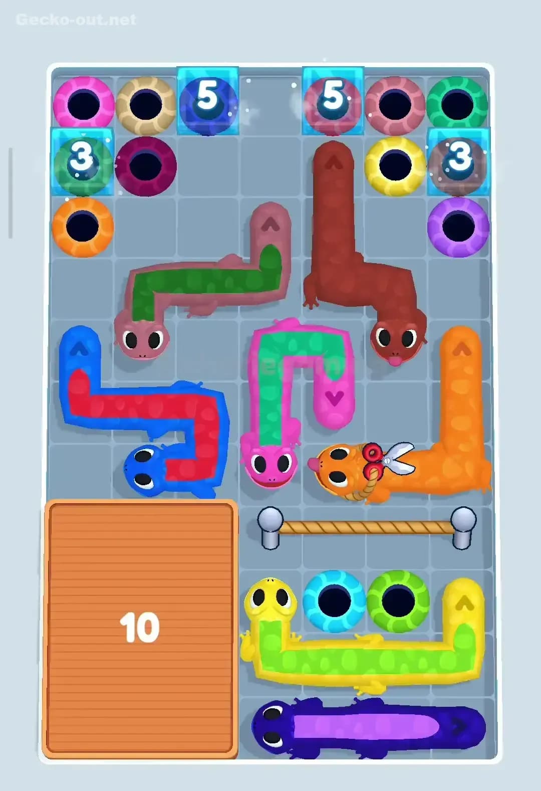 Gecko Out Level 177 Screenshot