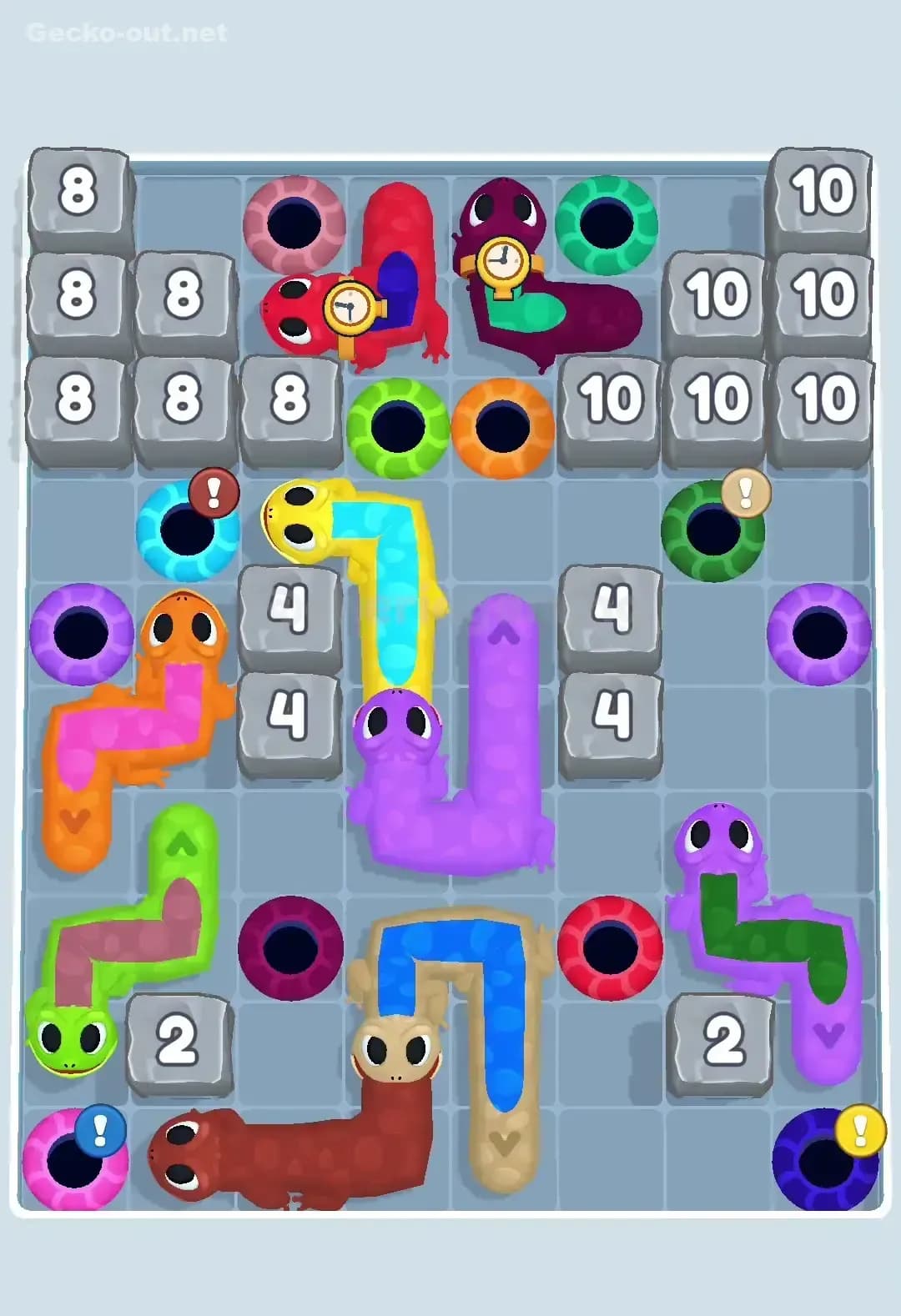 Gecko Out Level 175 Screenshot