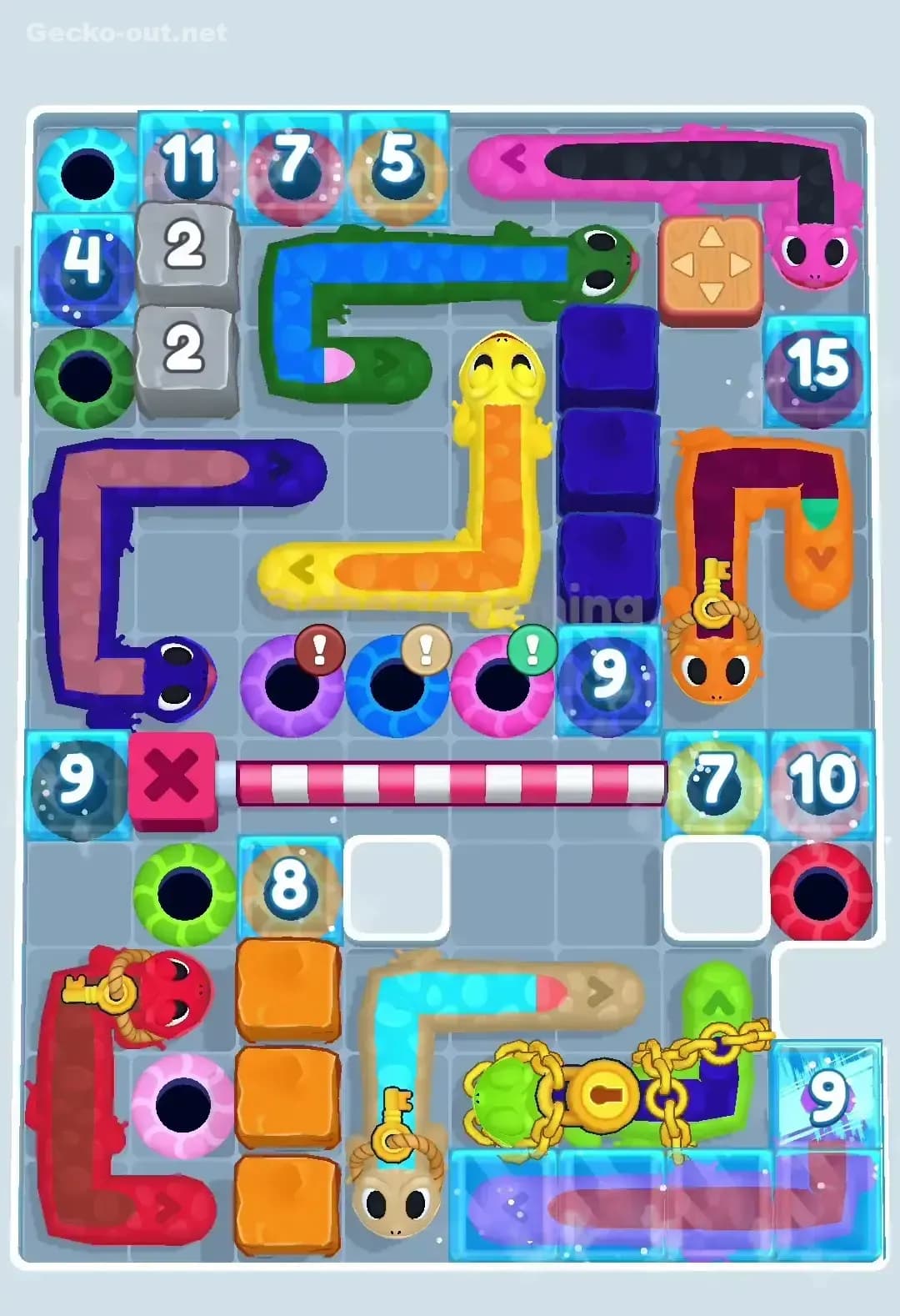 Gecko Out Level 172 Screenshot