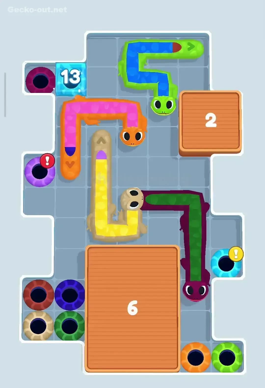 Gecko Out Level 170 Screenshot