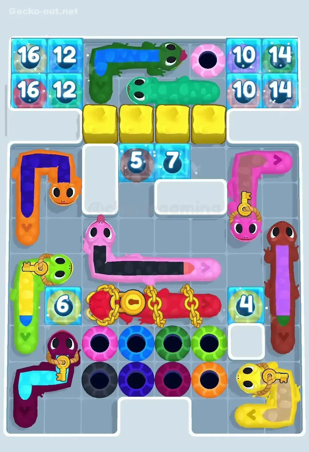 Gecko Out Level 167 Screenshot