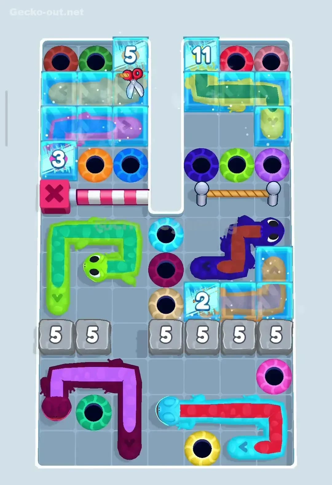 Gecko Out Level 165 Screenshot