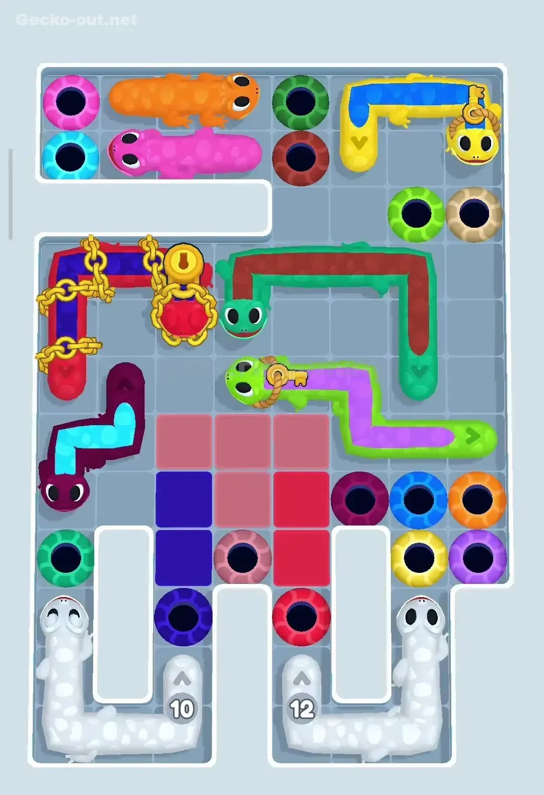 Gecko Out Level 164 Screenshot