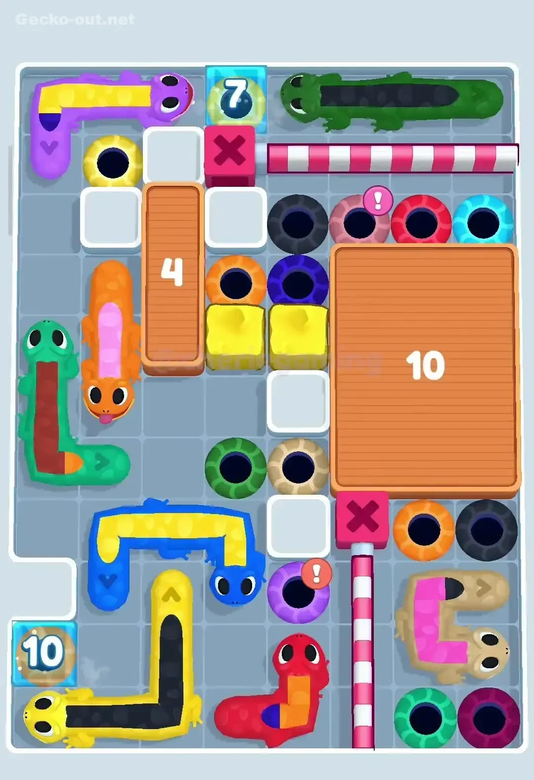 Gecko Out Level 161 Screenshot