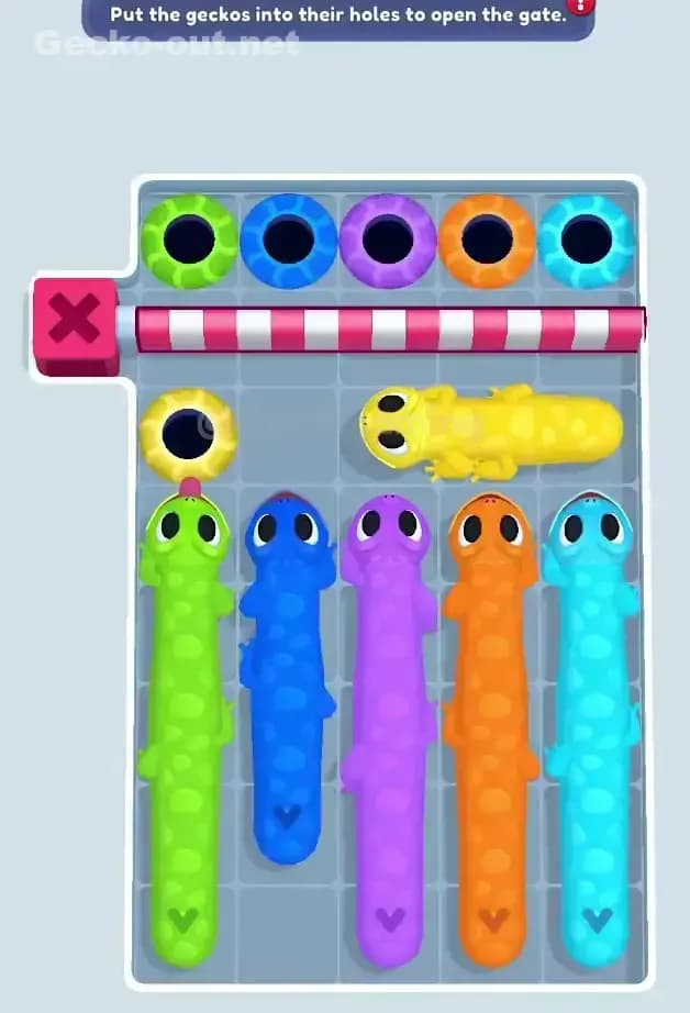 Gecko Out Level 155 Screenshot
