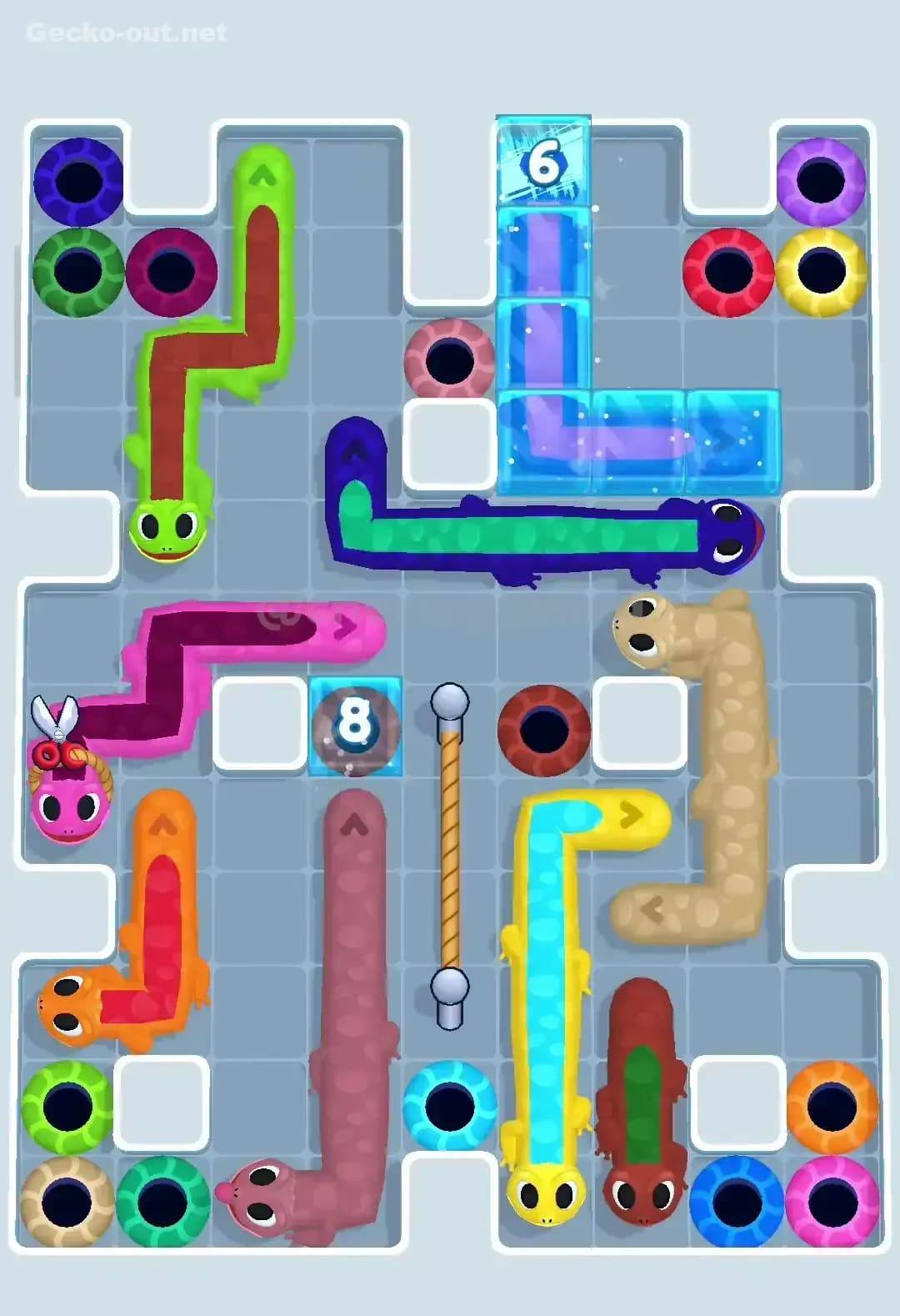 Gecko Out Level 153 Screenshot