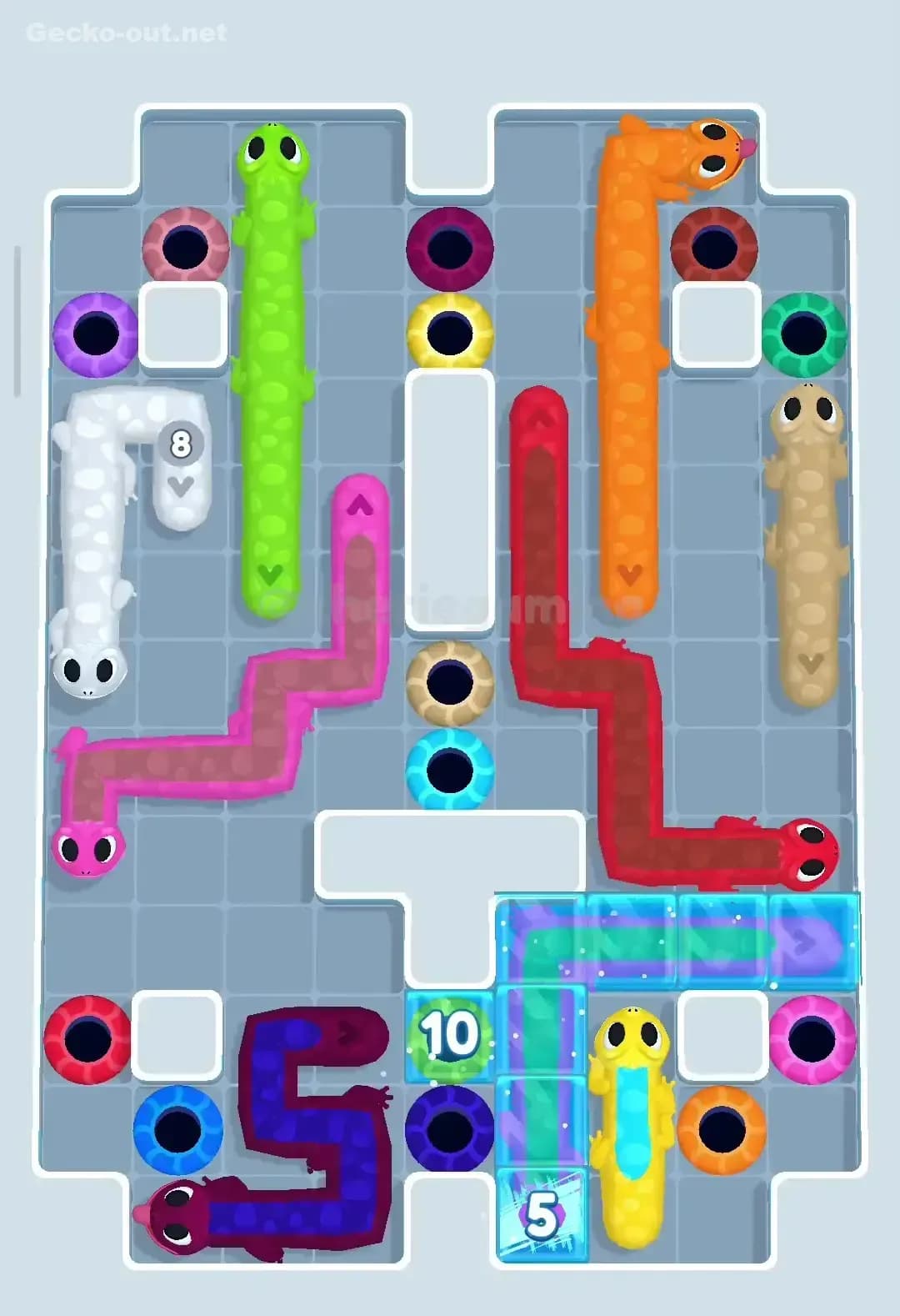 Gecko Out Level 151 Screenshot