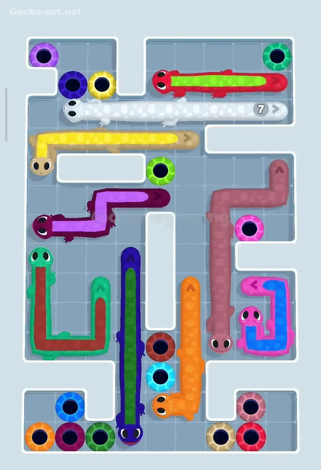 Gecko Out Level 147 Screenshot
