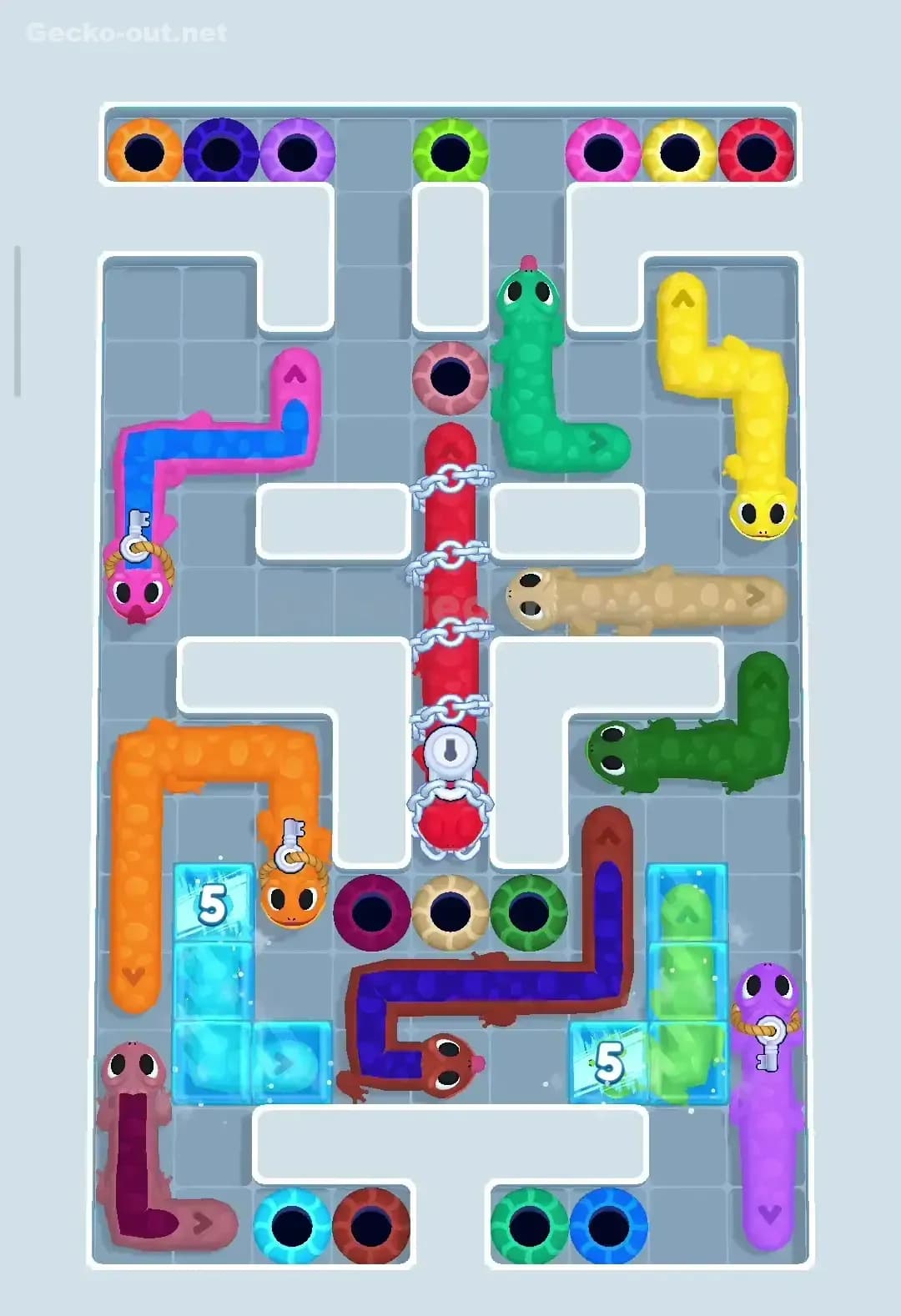 Gecko Out Level 145 Screenshot