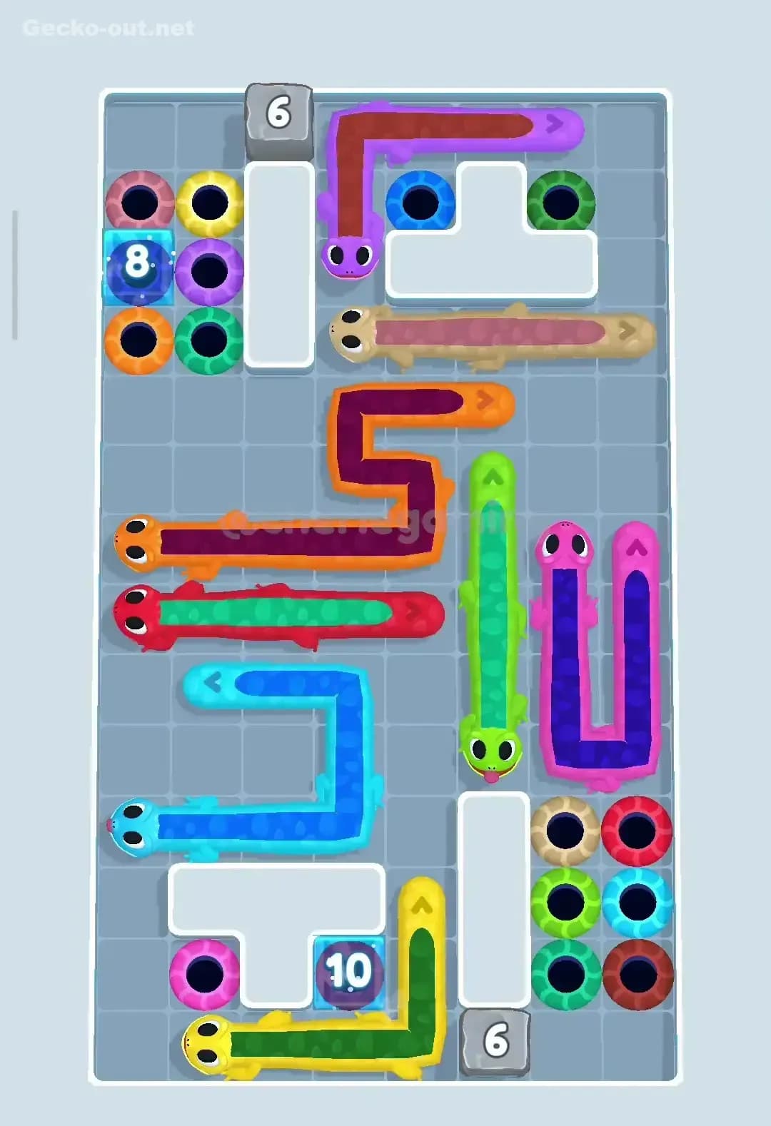 Gecko Out Level 143 Screenshot