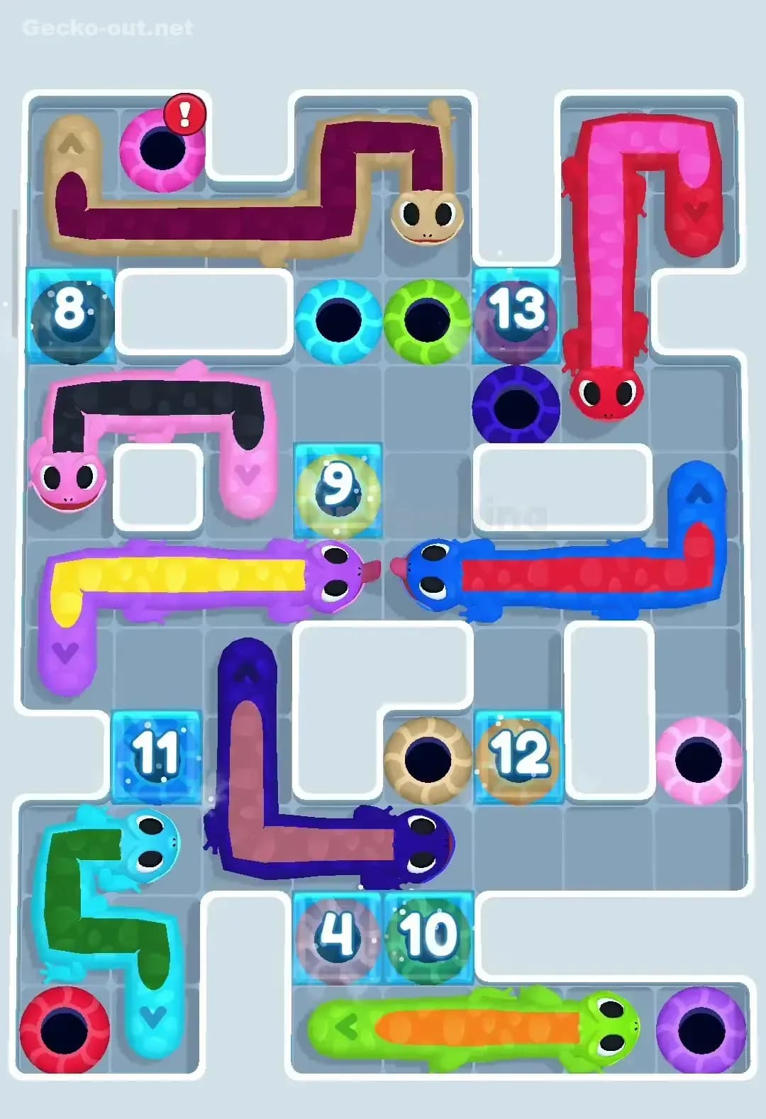 Gecko Out Level 142 Screenshot