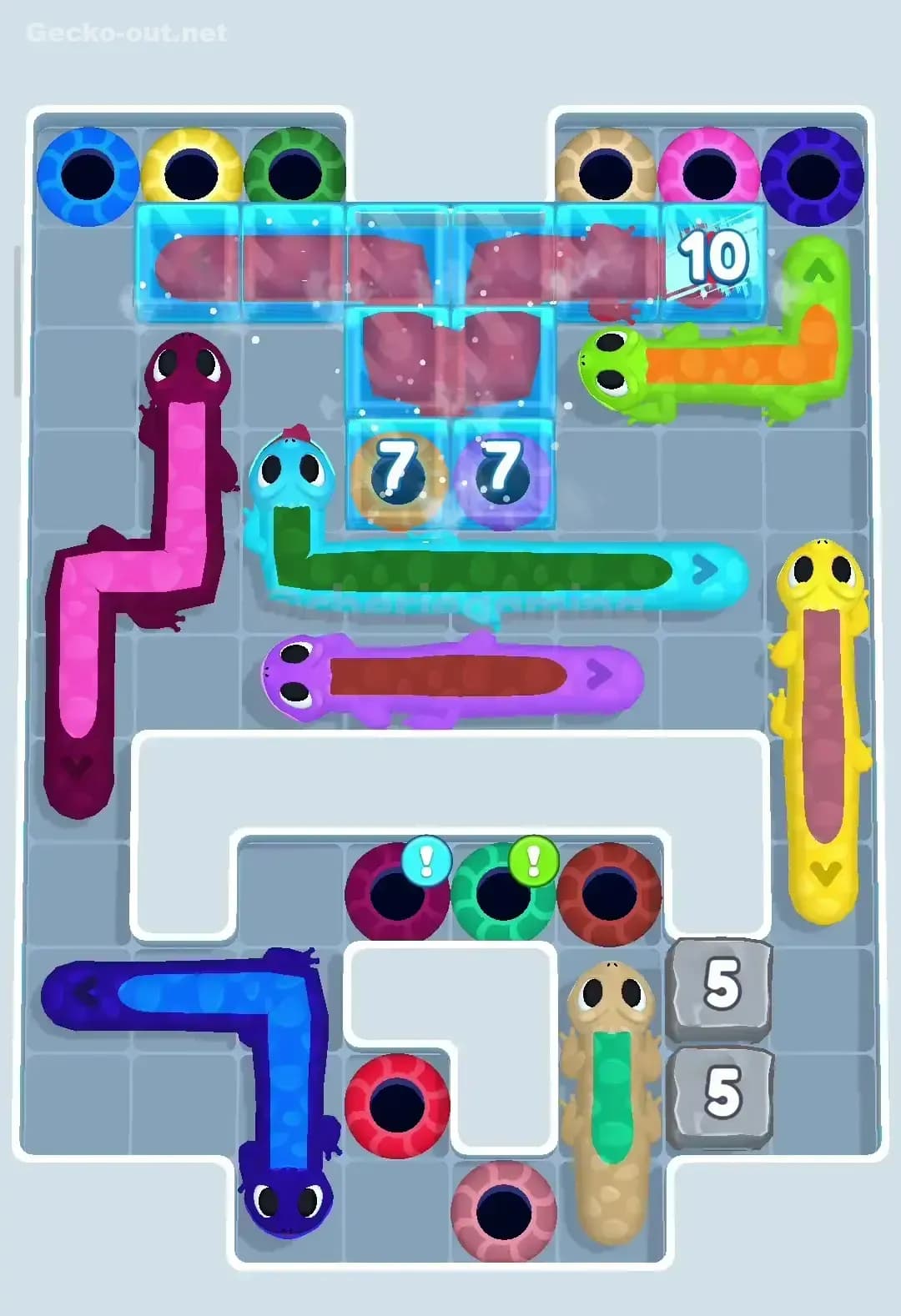 Gecko Out Level 141 Screenshot