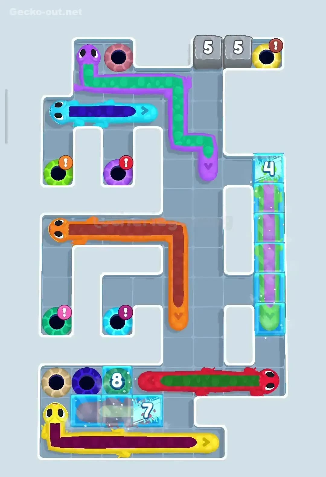 Gecko Out Level 139 Screenshot