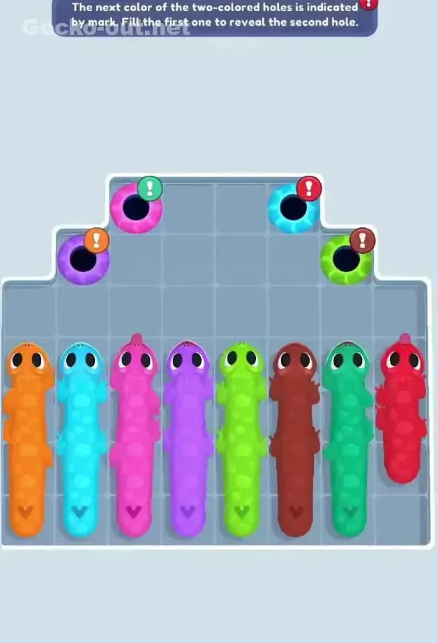 Gecko Out Level 137 Screenshot