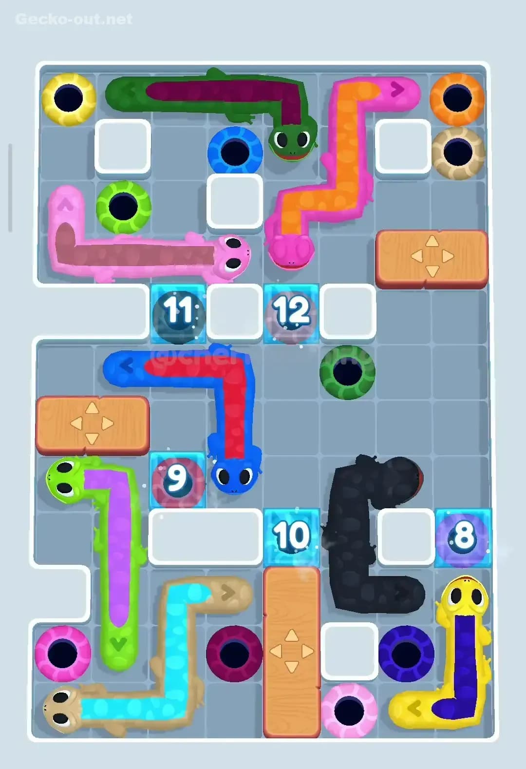 Gecko Out Level 136 Screenshot