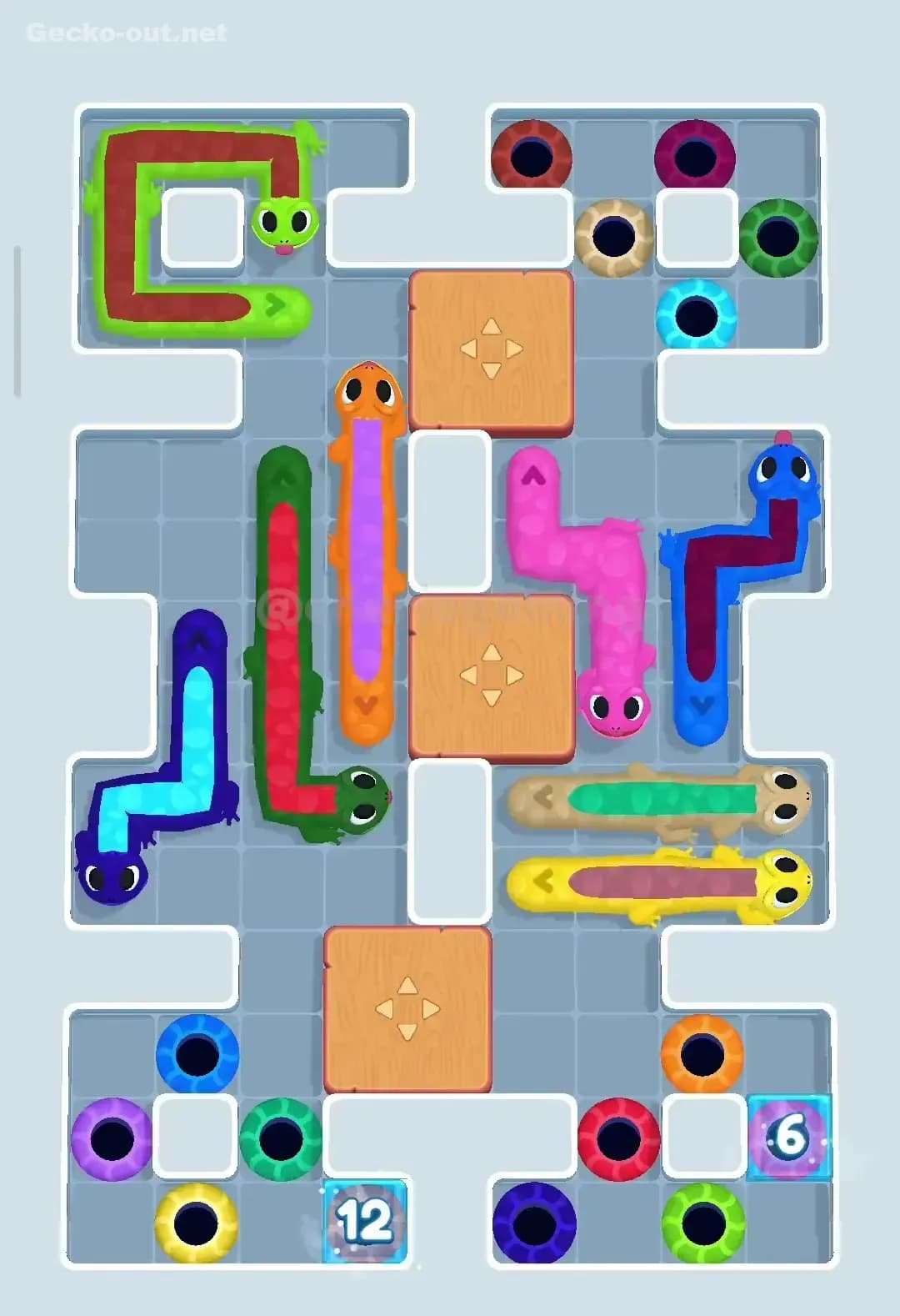 Gecko Out Level 135 Screenshot