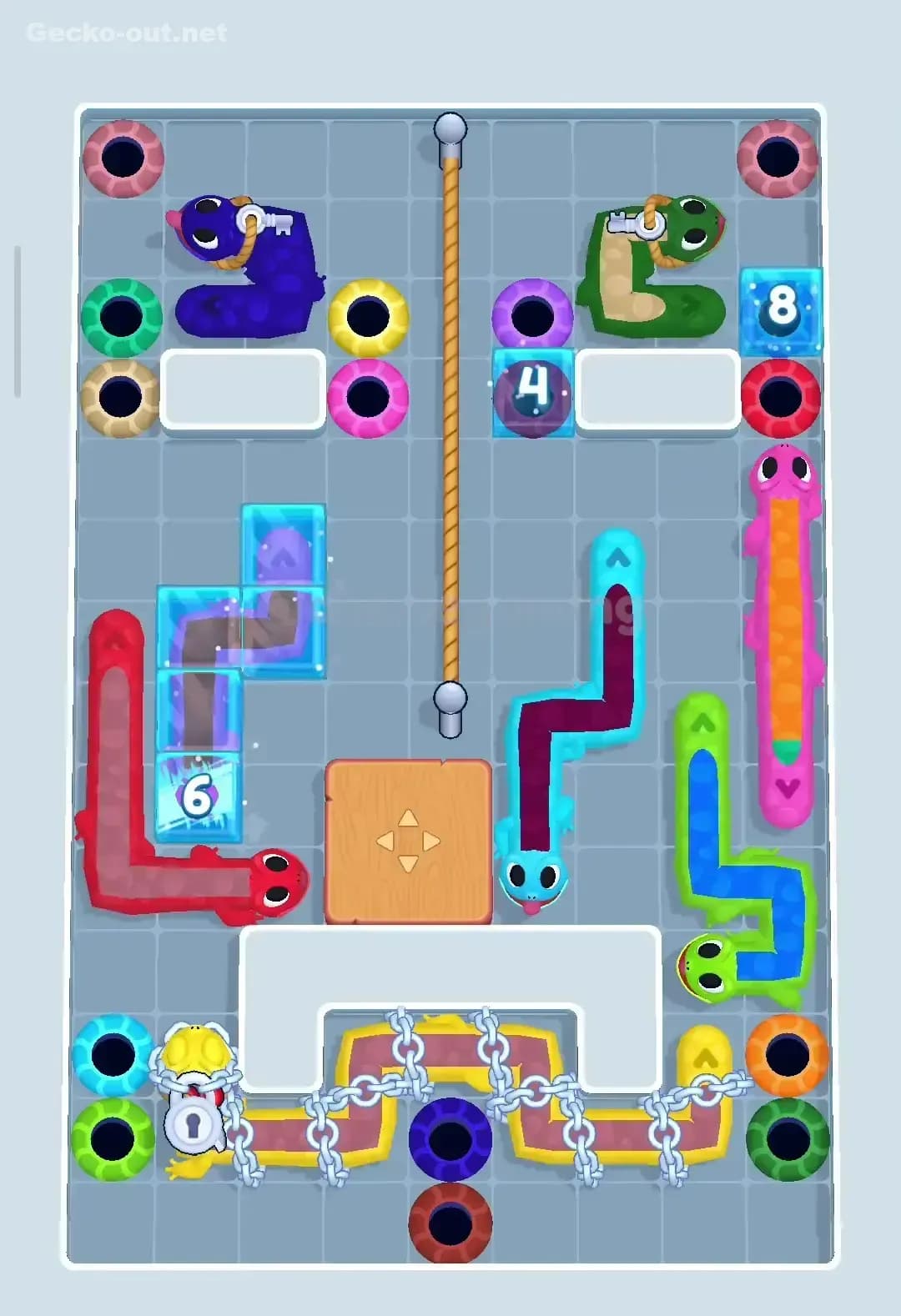 Gecko Out Level 128 Screenshot