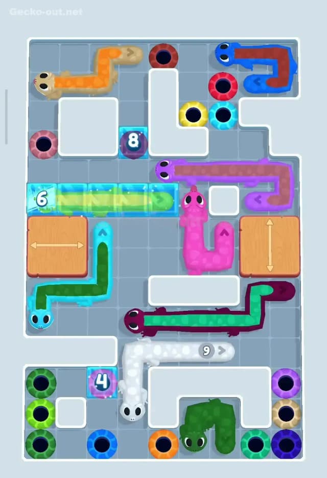 Gecko Out Level 127 Gameplay