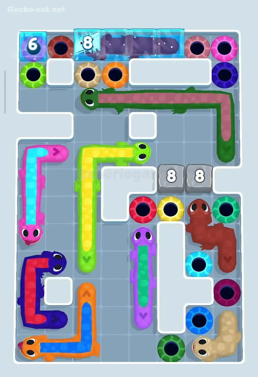 Gecko Out Level 116 Screenshot