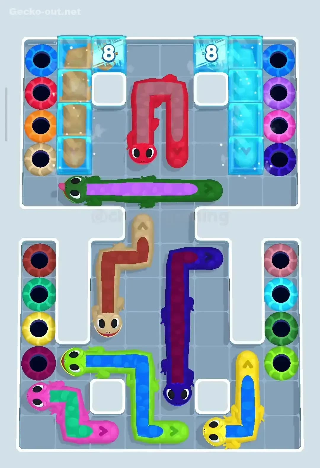 Gecko Out Level 115 Screenshot