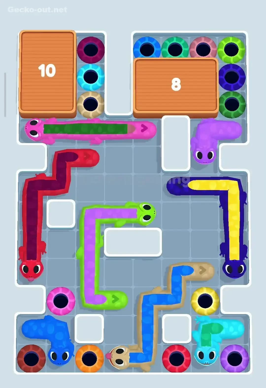 Gecko Out Level 114 Screenshot