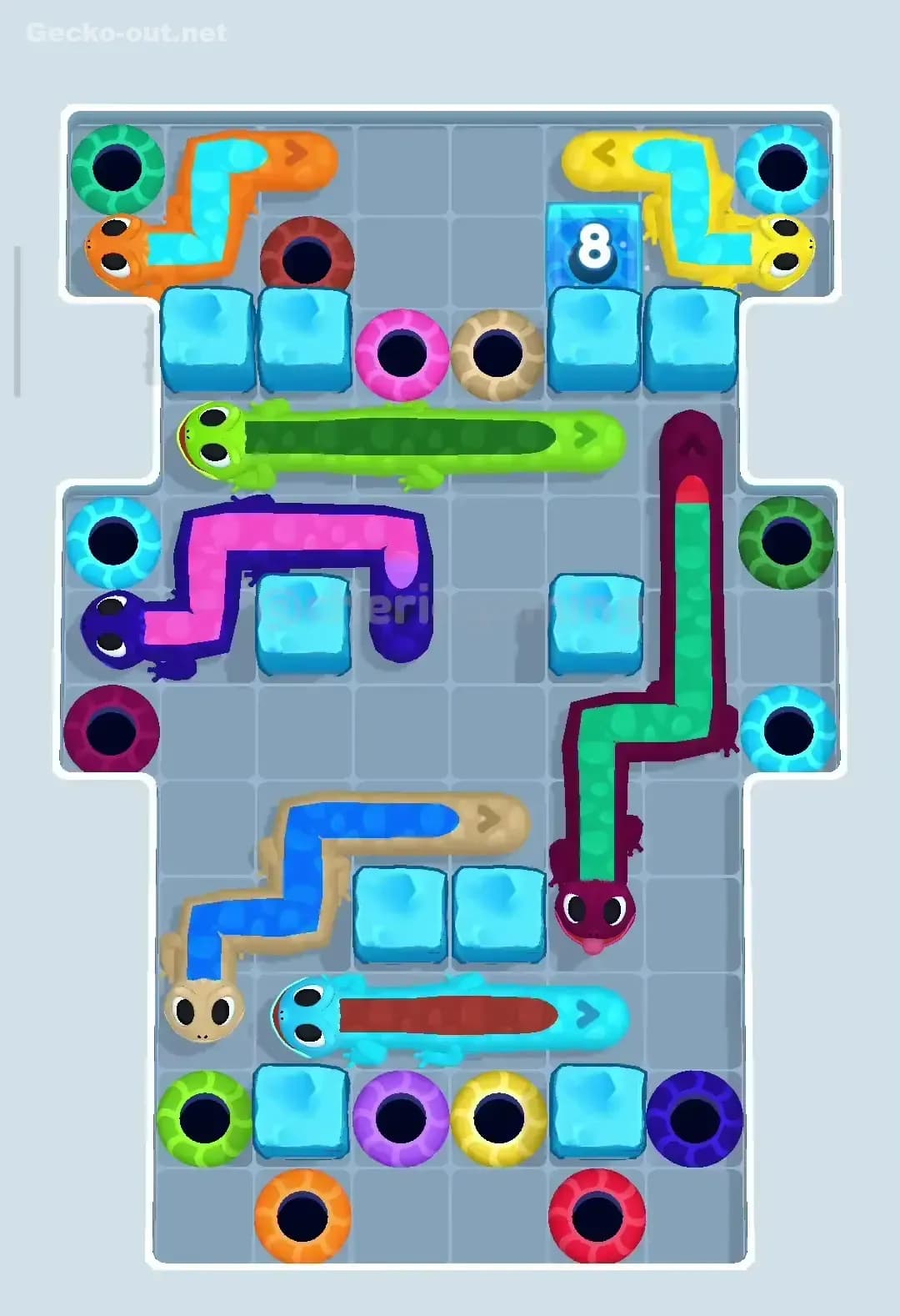 Gecko Out Level 111 Screenshot