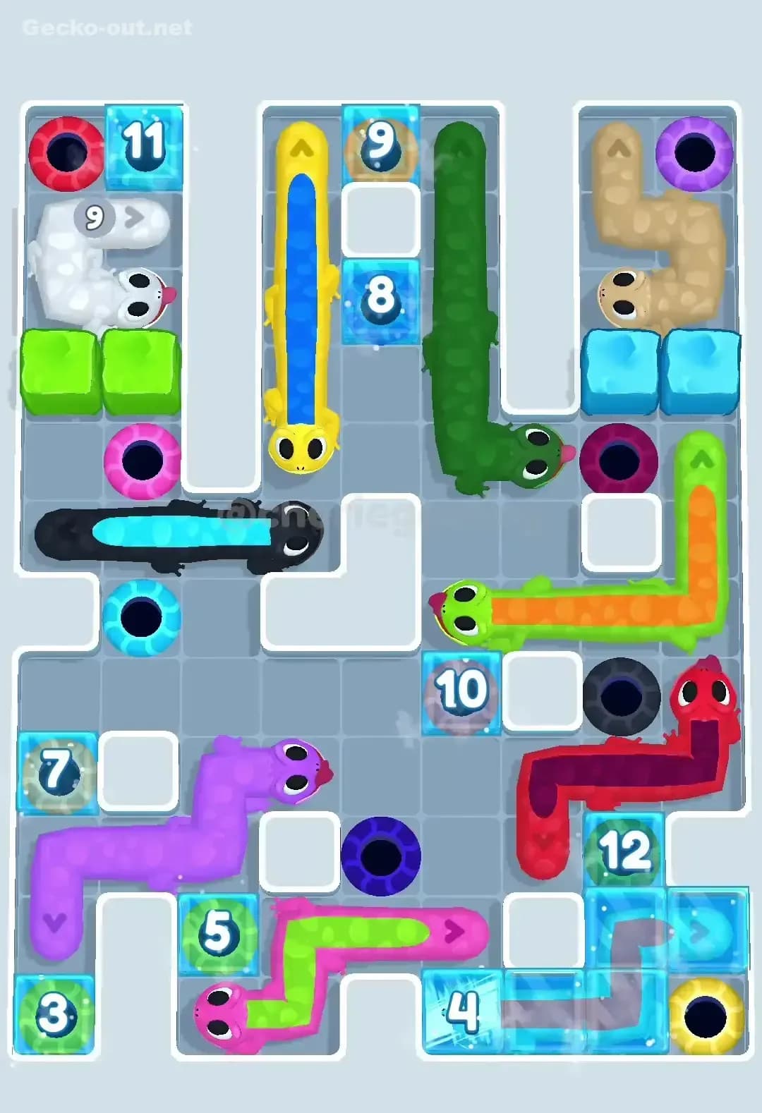 Gecko Out Level 110 Screenshot