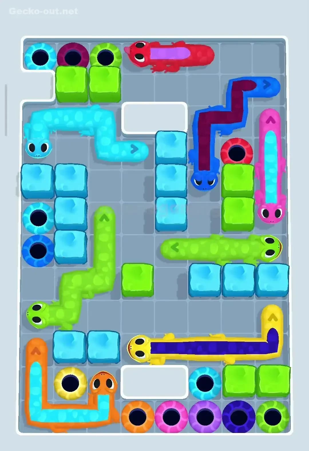 Gecko Out Level 104 Screenshot