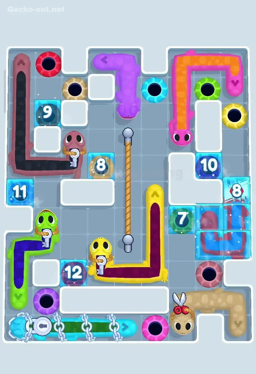 Gecko Out Level 101 Screenshot