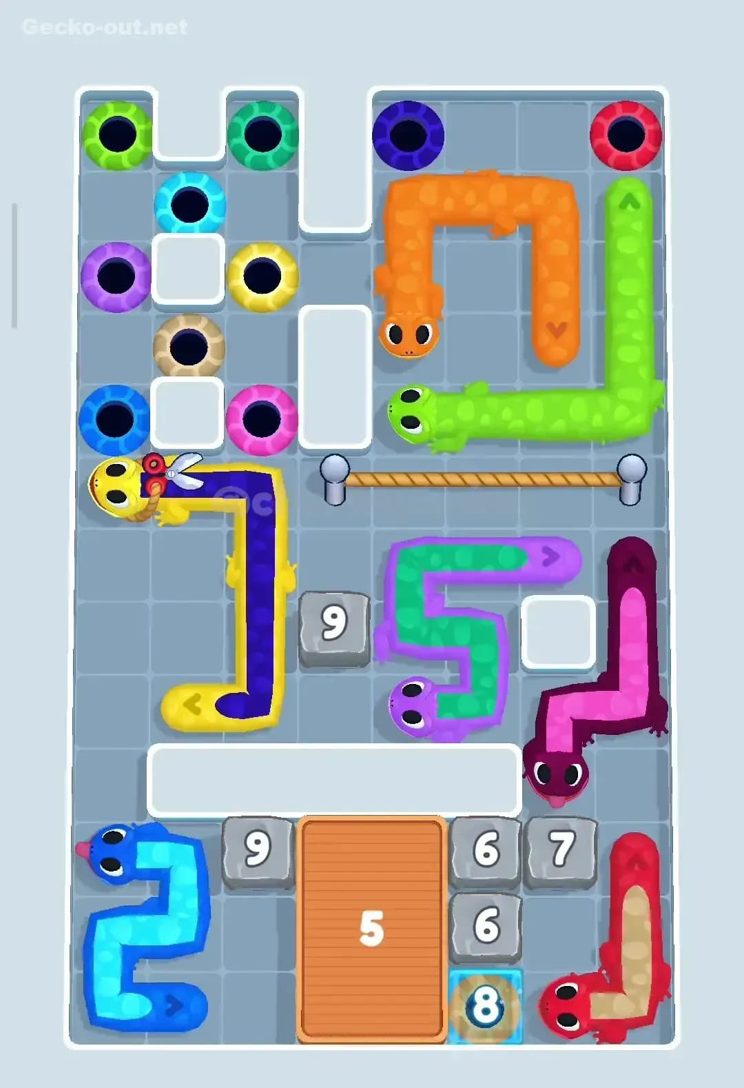 Gecko Out Level 97 Screenshot