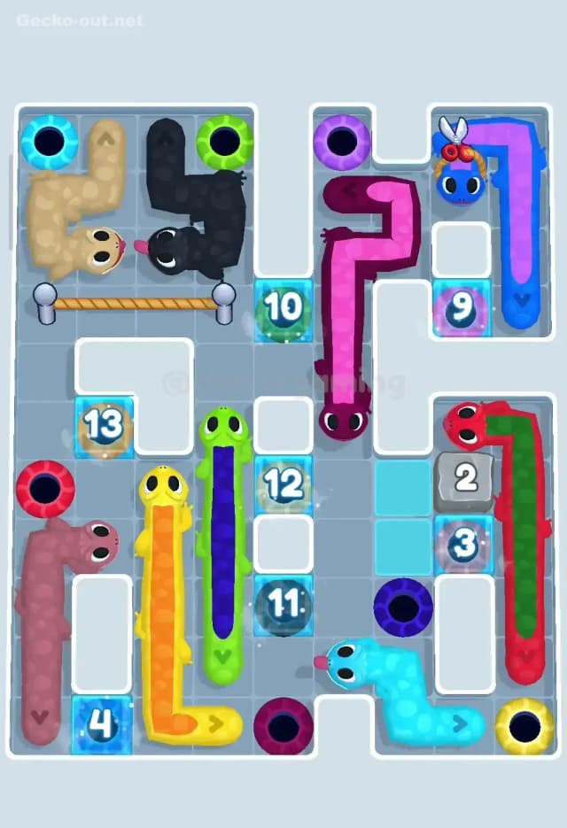 Gecko Out Level 95 Gameplay