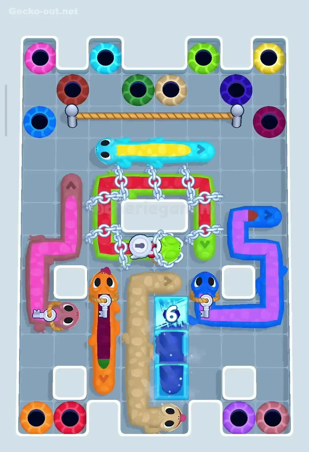 Gecko Out Level 92 Screenshot