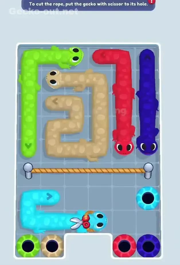 Gecko Out Level 90 Screenshot