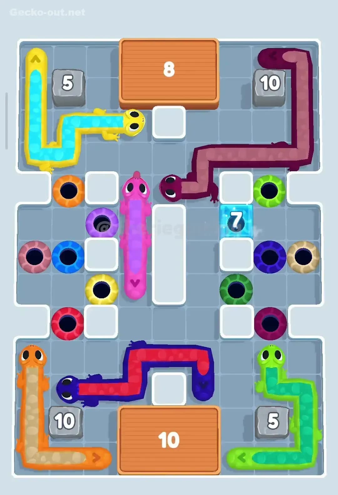 Gecko Out Level 87 Screenshot