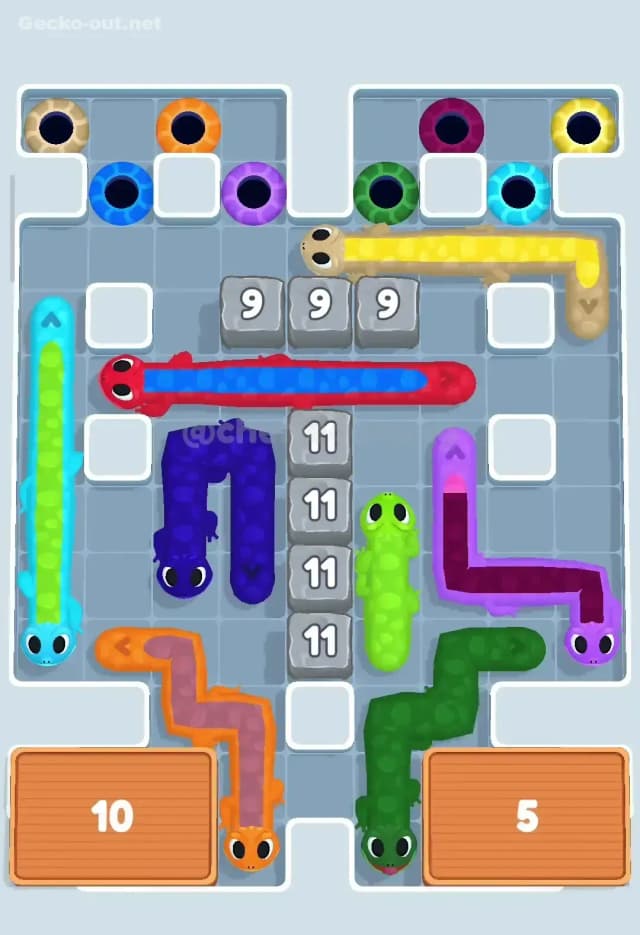 Gecko Out Level 85 Gameplay