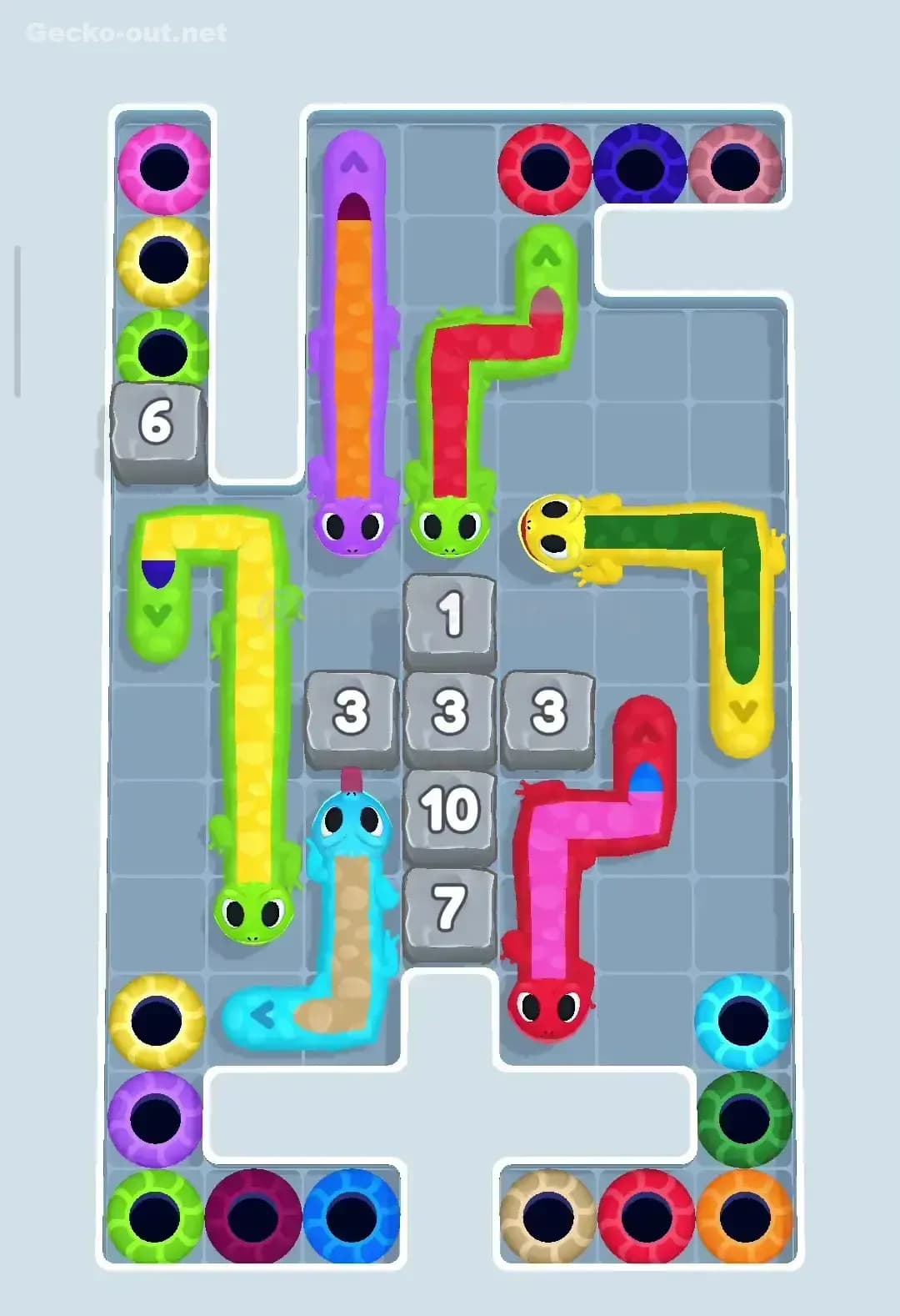 Gecko Out Level 74 Screenshot