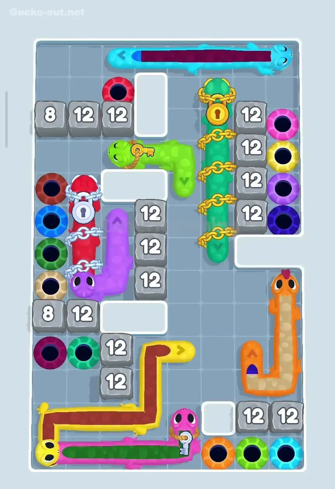 Gecko Out Level 73 Screenshot