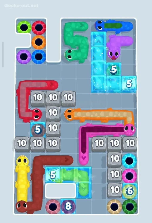 Gecko Out Level 72 Gameplay