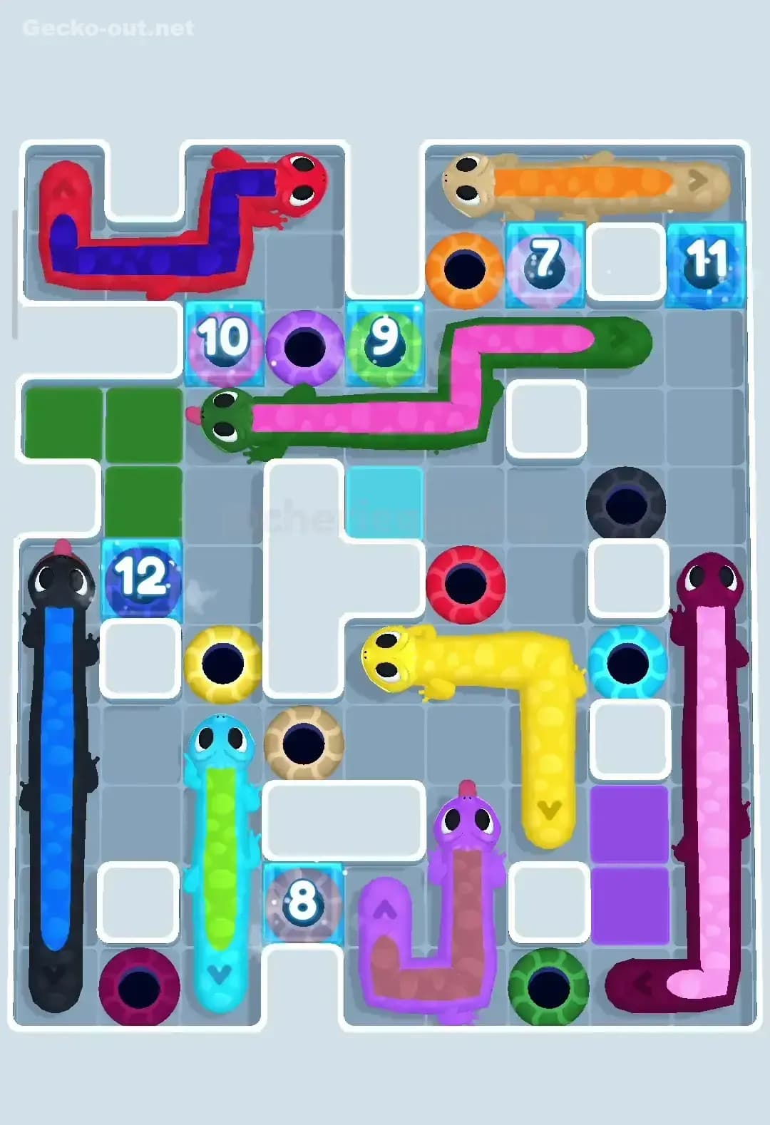 Gecko Out Level 65 Screenshot