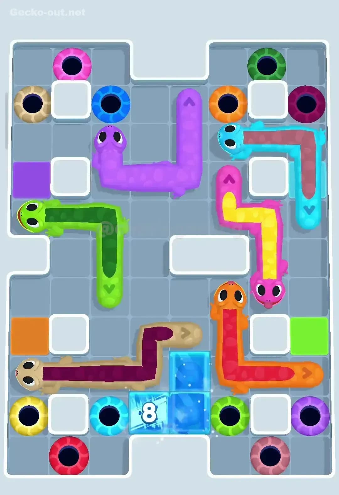 Gecko Out Level 63 Screenshot