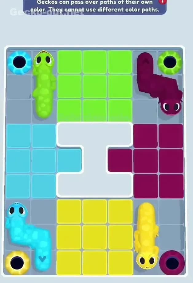 Gecko Out Level 59 Screenshot