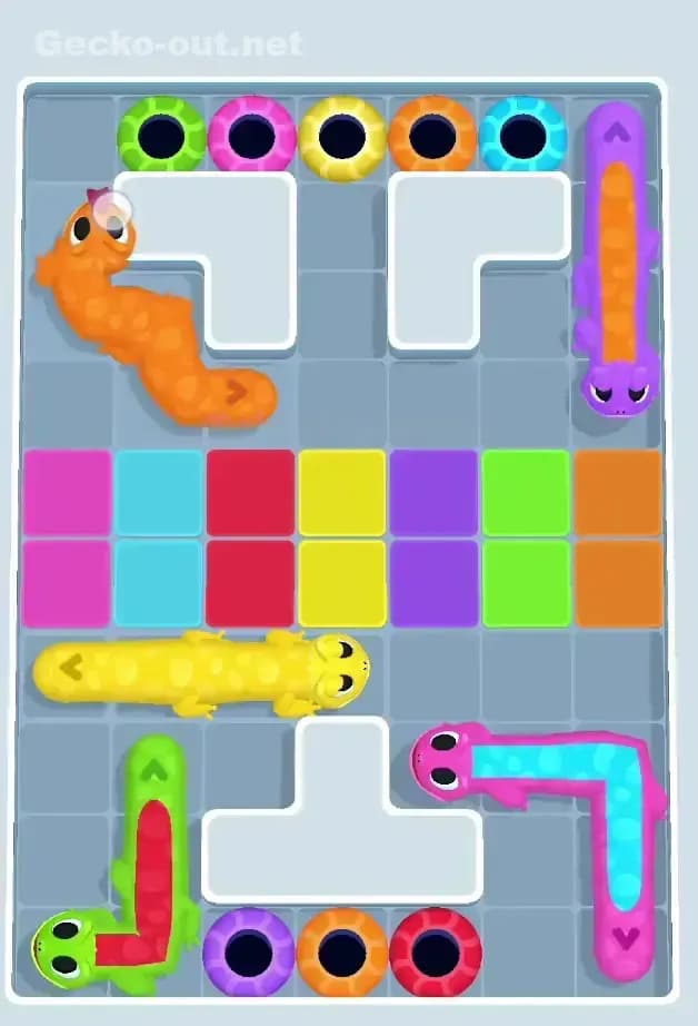 Gecko Out Level 60 Screenshot