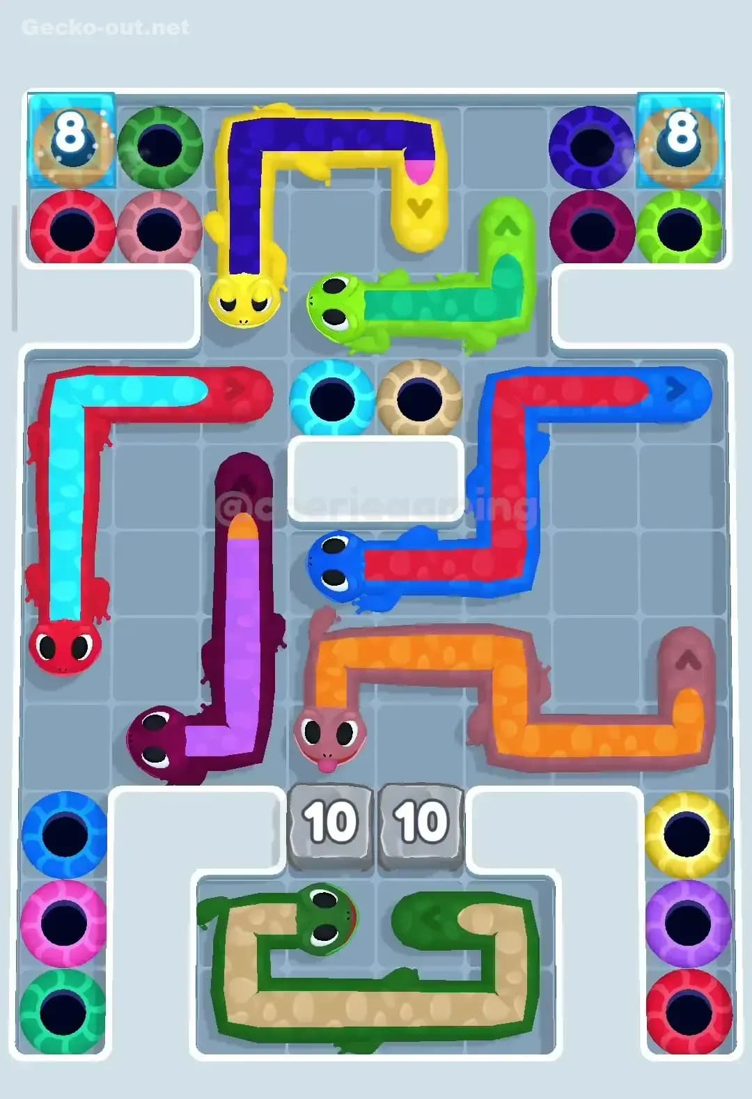 Gecko Out Level 57 Screenshot