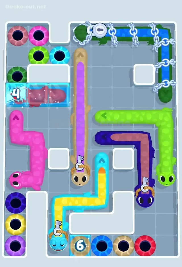 Gecko Out Level 55 Gameplay