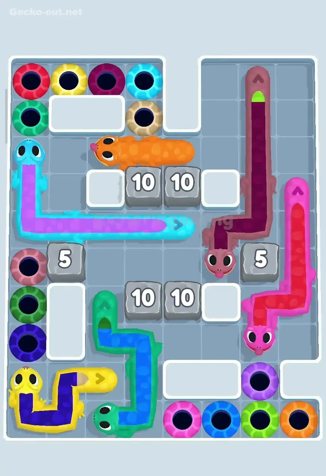 Gecko Out Level 54 Screenshot