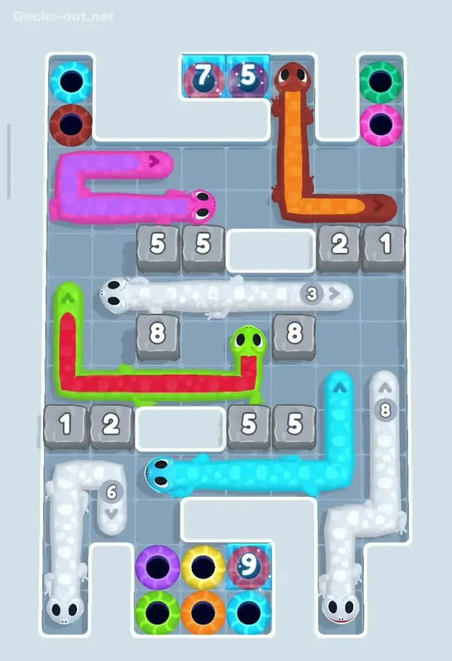 Gecko Out Level 49 Gameplay