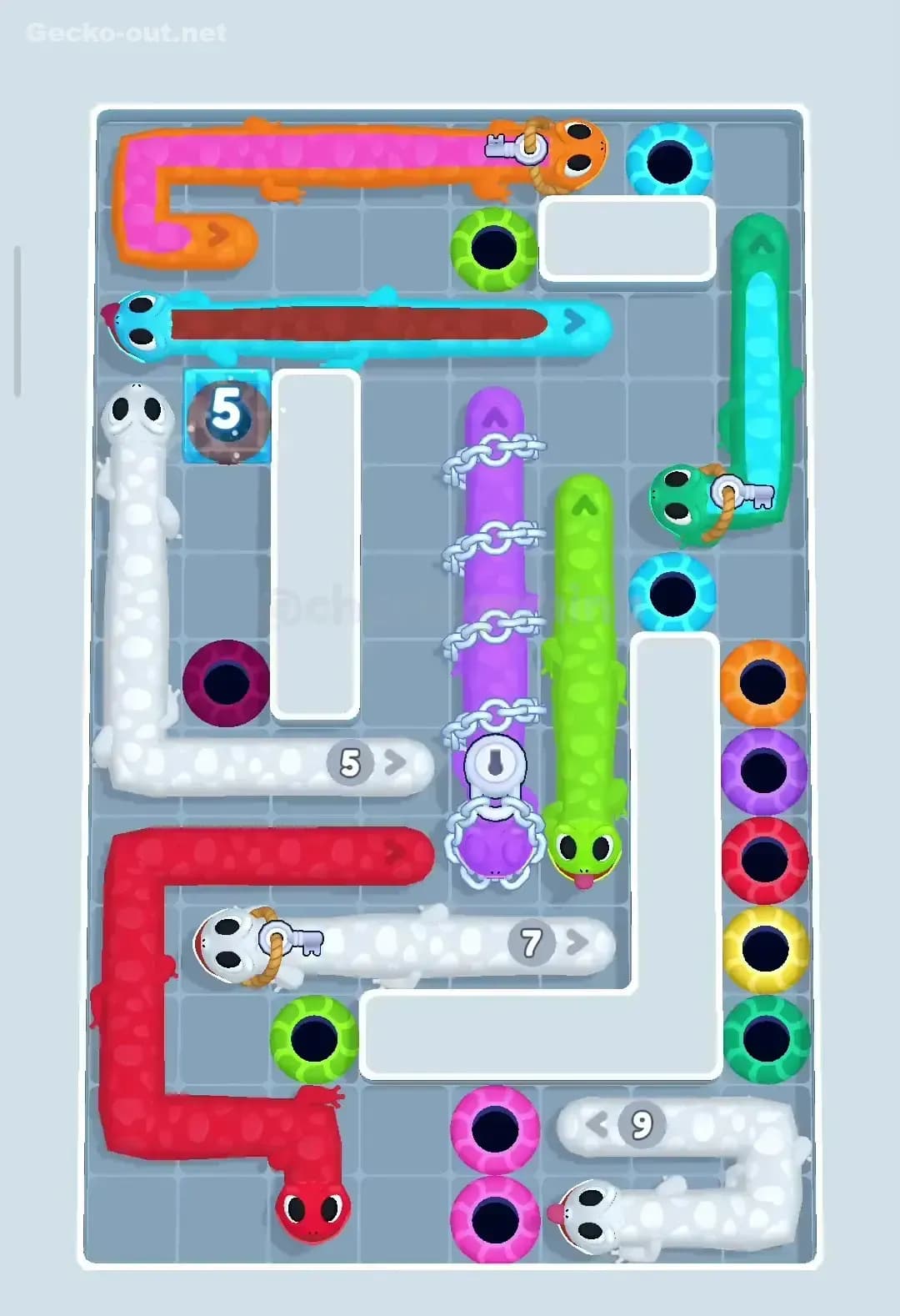 Gecko Out Level 47 Screenshot